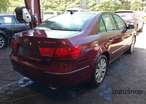 2009 Hyundai Sonata Limited V6 из США, поврежденный, VIN 5NPEU46F29H498800